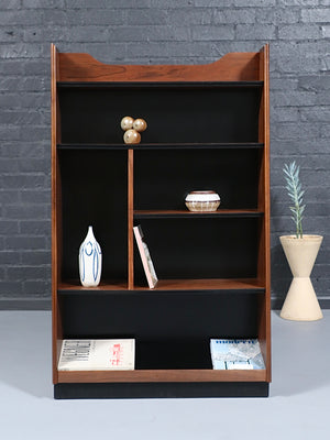 Mid-Century Modern Pyramid Bookcase by Merton Gershun for Dillingham, c.1960’s