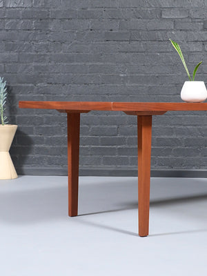 Mid-Century Danish Modern Sculpted Teak Dining Table, c.1950’s