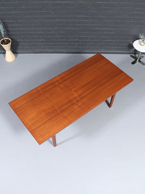 Mid-Century Danish Modern Sculpted Teak Dining Table, c.1950’s