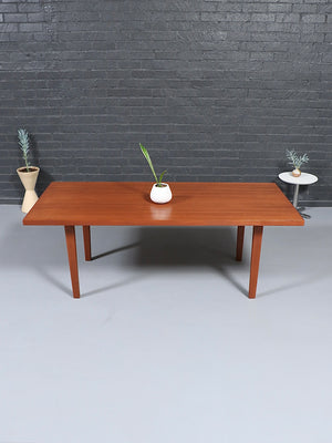 Mid-Century Danish Modern Sculpted Teak Dining Table, c.1950’s