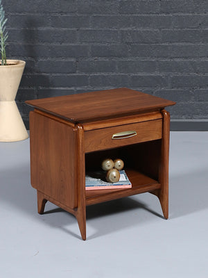 Pair of Mid-Century Modern “Projection” Night Stands by John Van Koert for Drexel, c.1960’s
