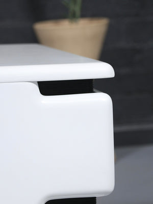 Pair of Post Modern Lacquered Night Stands by Roger Rougier, c.1980’s