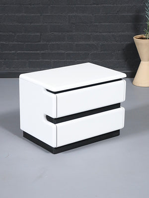 Pair of Post Modern Lacquered Night Stands by Roger Rougier, c.1980’s