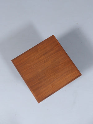 Mid-Century Modern Sculpted Walnut Side Table by Heritage, c.1950’s