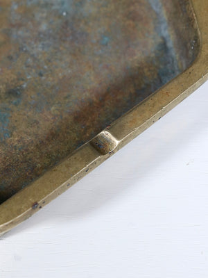 Mid-Century Modern Hexagonal Brass Tray, c.1960’s