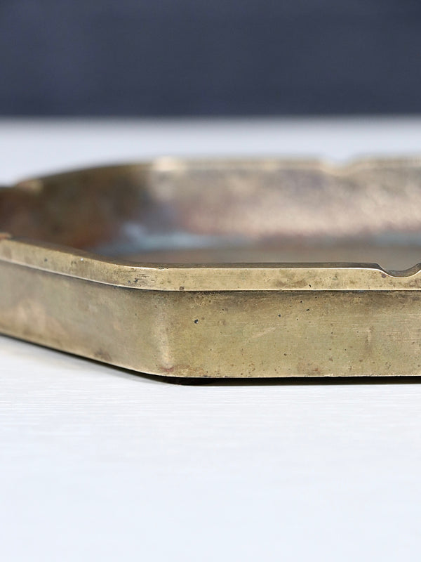 Mid-Century Modern Hexagonal Brass Tray, c.1960’s