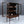 Antique English Sheraton Revival Mahogany & Glass Display Cabinet with Key, c.1920's