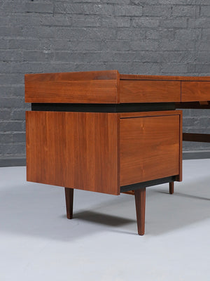 Merton Gershun “Esprit” Walnut Writing Desk for Dillingham, c.1960’s