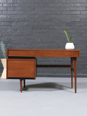 Merton Gershun “Esprit” Walnut Writing Desk for Dillingham, c.1960’s