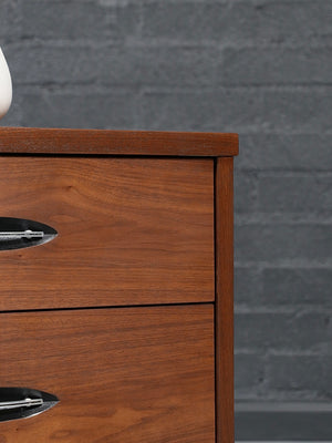 Pair of Mid-Century Modern Walnut Night Stands, c.1960’s