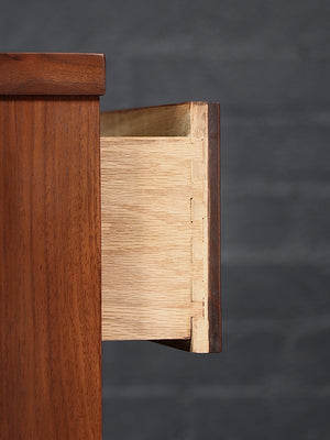 Pair of Mid-Century Modern Walnut Night Stands, c.1960’s