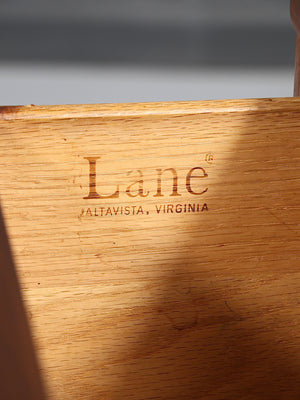 Pair of Mid-Century Modern “Rhythm” Walnut Night Stands by Lane, c.1960’s