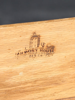 Mid-Century Modern Sculpted Walnut Dresser by Harmony House, c.1960’s