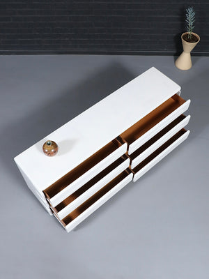 Vintage Post Modern Lacquered Dresser by Roger Rougier, c.1980’s