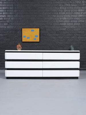 Vintage Post Modern Lacquered Dresser by Roger Rougier, c.1980’s