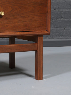 Pair of Mid-Century Modern Walnut Night Stands by American of Martinsville, c.1950’s