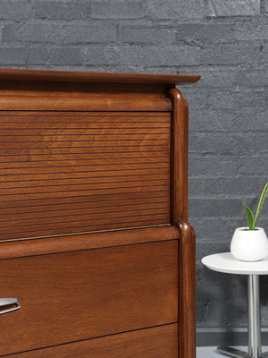 Mid-Century Modern “Projection” Highboy Dresser by John Van Koert for Drexel, c.1960’s