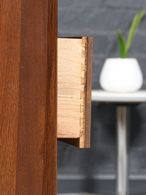 Mid-Century Modern “Projection” Highboy Dresser by John Van Koert for Drexel, c.1960’s