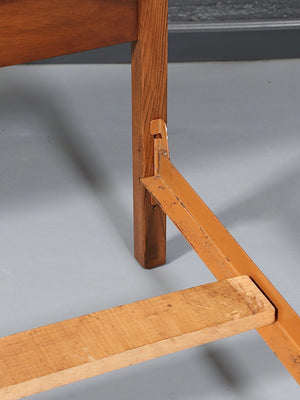 Mid-Century Modern Full-Size Sculpted Walnut Bed Frame, c.1960’s