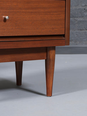 Pair of Mid-Century Modern Walnut Night Stands, c.1960’s