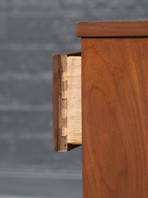 Pair of Mid-Century Modern Walnut Night Stands, c.1960’s