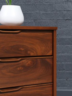 Mid-Century Modern 9-Drawer Walnut Dresser, c.1960’s