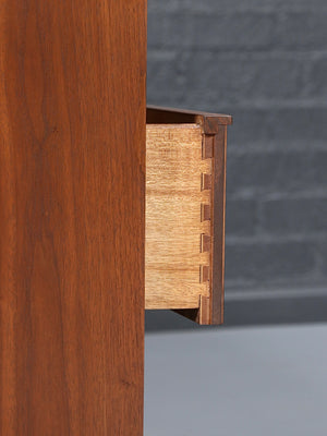 Mid-Century Modern 9-Drawer Walnut Dresser, c.1960’s