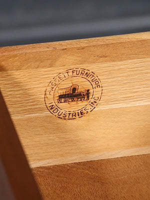 Mid-Century Modern Walnut 6-Drawer Dresser by Bassett Furniture, c.1960’s