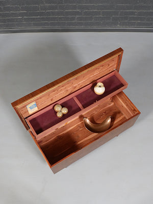 Mid-Century Modern Walnut & Cedar Trunk by Cavalier, c.1960’s