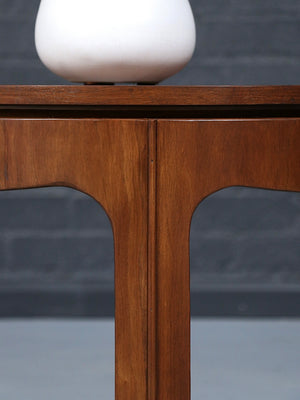 Mid-Century Modern Sculptural Round Pedestal Side Table by Heritage, c.1960’s