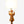 Vintage Hand Carved Colonial Style Town Watchman Table Lamp, c.1960’s