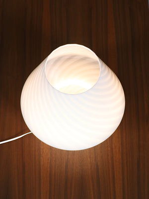 Vintage Italian Modern Mushroom Murano Glass Table Lamp by Vetri, c.1970’s