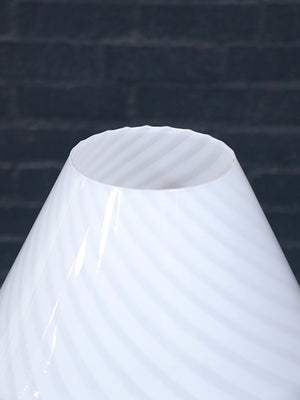 Vintage Italian Modern Mushroom Murano Glass Table Lamp by Vetri, c.1970’s