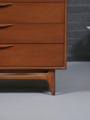 Mid-Century Modern “Perception” Highboy Dresser by Warren Church for Lane, c.1950’s