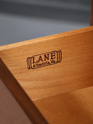 Mid-Century Modern “Perception” Highboy Dresser by Warren Church for Lane, c.1950’s