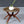 Vintage Hollywood Regency Style Brass Tray-Top Folding Side Table, c.1970’s