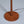 Scandinavian Swedish Modern Solid Turned Walnut Floor Lamp, c.1960’s