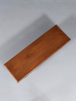 Mid-Century Modern “American Leisure” Walnut Coffee Table / Bench by Kroehler, c.1960’s