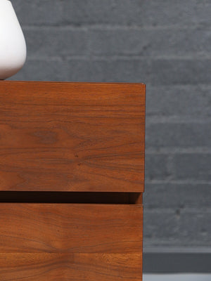 Single Mid-Century Modern Walnut Night Stands by American of Martinsville, c.1960’s