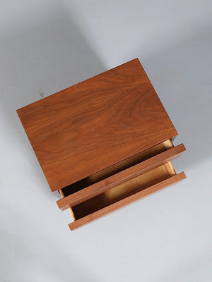 Single Mid-Century Modern Walnut Night Stands by American of Martinsville, c.1960’s
