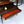 Antique English Sheraton Revival Mahogany & Glass Display Cabinet with Key, c.1920's