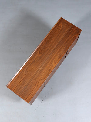 Mid Century Modern Walnut Dresser with Louvered Fronts, c.1960's