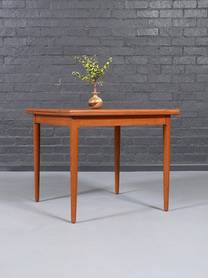 Danish Modern Flip-Top Teak Dining Table by Skovmand & Andersen, c.1960’s
