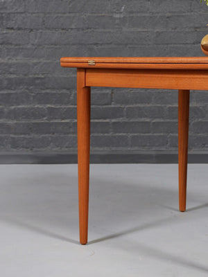 Danish Modern Flip-Top Teak Dining Table by Skovmand & Andersen, c.1960’s