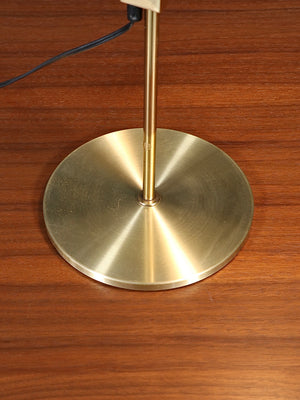 Mid Century Modern “Omi” Articulating Brass Desk Lamp by Koch Lowy, c.1970’s