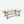 Italian Mid-Century Modern Brass Horn Style Coffee Table, c.1970’s