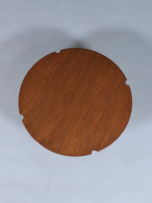 Mid Century Swedish Modern Sculpted Walnut Coffee Table, c.1960’s