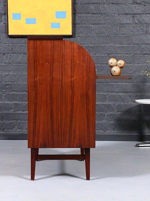 Mid Century Swedish Modern Rosewood Desk by Egon Estergaard, c.1960’s