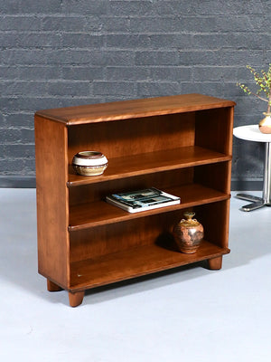Mid Century Modern Model M-322 Straight Bookcase by Heywood-Wakefield, c.1950’s