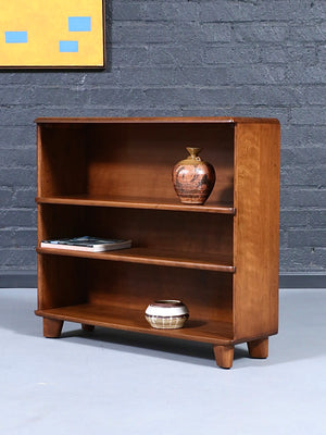 Heywood-Wakefield Model M-322 Straight Bookcase, c.1950’s
